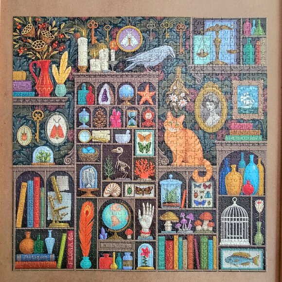 ALCHEMIST'S CABINET by eeBoo Jigsaw Puzzle 1000 pieces - Picture 2 of 7